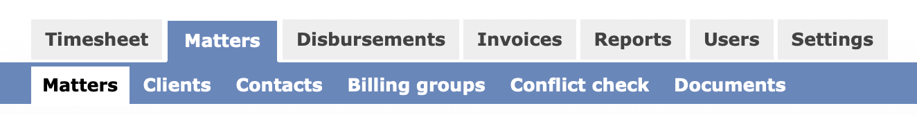 legalsense-menu-after-matters-change.png
